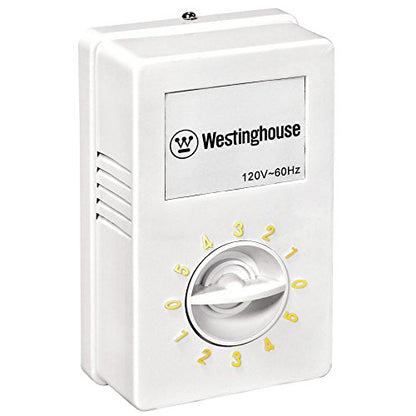 Westinghouse Westinghouse 7812700 Jax, Modern Industrial Style Ceiling Fan and Wall Control, 56 Inch, White Finish - color: White