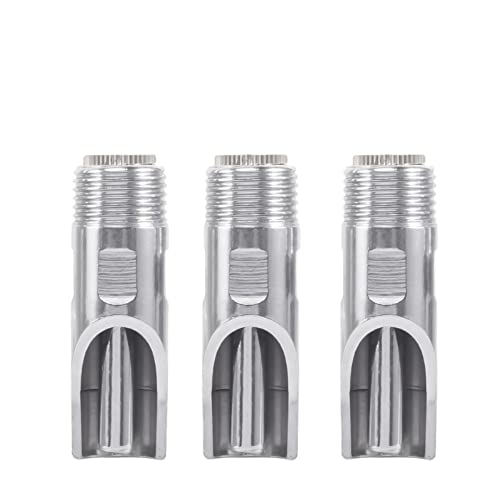 1/2" Stainless Steel Automatic Pig Nipple Water Drinker Feeder Waterer for Piglets, Growers Pack of 5pcs (type4) - size: type4