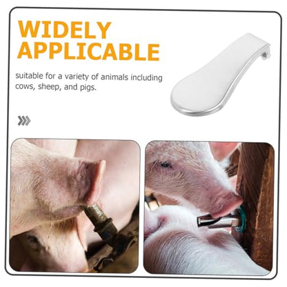 Sosoport Versatile Livestock Watering : Stainless Steel Auto Water Bowl for Cattle Sheep Pigs Effortless Use