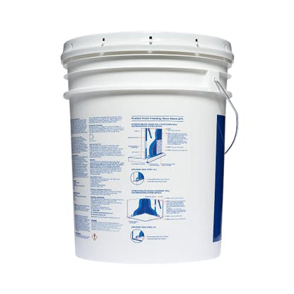Ames Research Laboratories BMX5RG Blue MAX Waterproofer, Regular Use in Interior & Below-Grade Exterior Concrete Sealer and More. Liquid Rubber, 5 Gallon (Pack of 1), 640 Fl Oz | Ideal for waterproofing above & below grade foundations, basements, roofs, f
