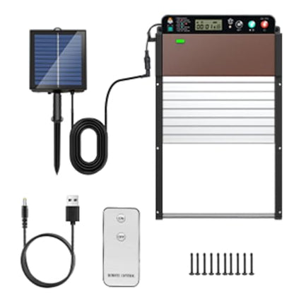 Automatic Chicken Coop Door, Solar Powered Chicken Door Opener