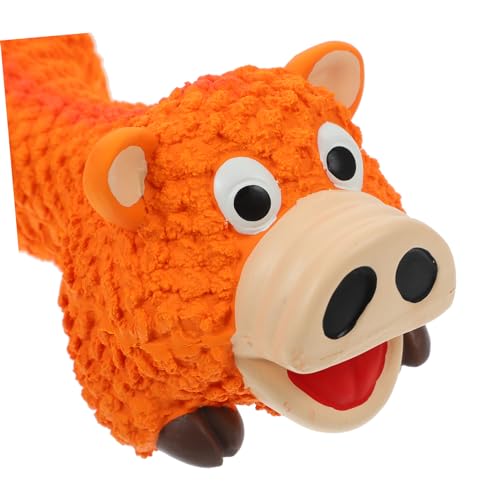 LIOOBO Puppy Chewing Pig Shape Teething Plaything for Dogs Durable and Easy to Pet Biting Engaging Exercise Training Tool for