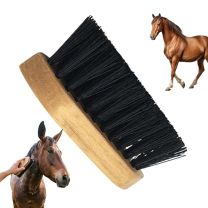Horse Brush for Shedding | Livestock Hair Cleansing Comb,Cattle Grooming Brush - for Stall Stable Barn Ranch Farm Backyard Outdoor