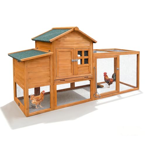 Chicken Coop for 2-4 Chickens Wooden Hen House Poultry Pet Hutch