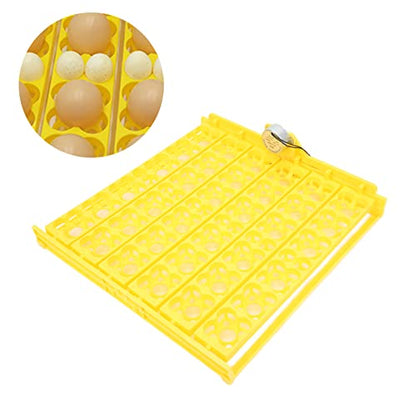 Egg Incubator Tray, Hollow Four Leaf Fancy Automatic Egg Turning Tray, Egg Turner for Survivors, Small Commercial Farmers, Chicken Duck Quail (12V) - size: 12V