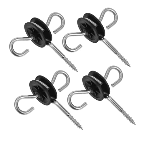 Insulator Fence Gate Hardware Electric Fence Screw-in Gate Handle 4 Pack
