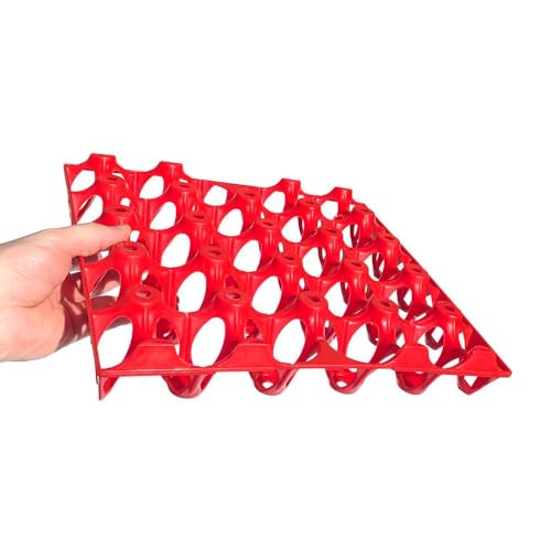 Hatching Time Plastic Egg Tray - Turkey/Duck - 20 Eggs, Red, TR150 - style: 20 Egg Setter Tray - Turkey/Duck