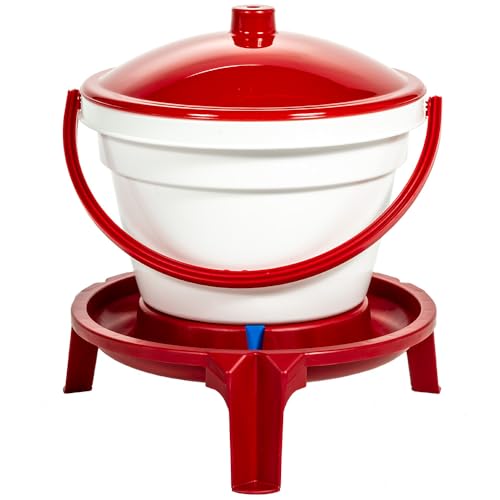 Premier 1 Quick Clean Poultry Waterer for Chickens & Poultry - 3 Gallon