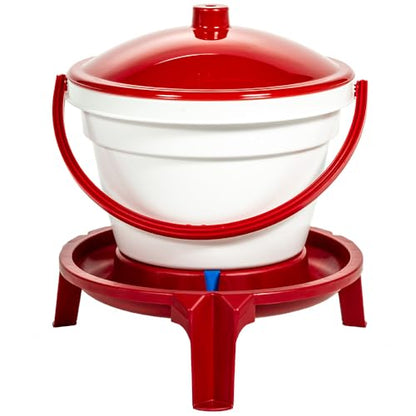 Premier 1 Quick Clean Poultry Waterer for Chickens & Poultry - 3 Gallon