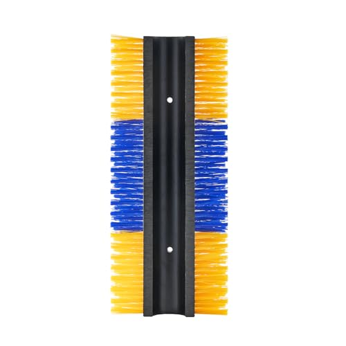 VEVOR Livestock Scratching Brush, 6 Pcs Horse Brush with 12 Screws, 17.1 x 7.5 in Cow Scratcher, for Back Itch Relief & Keep Cleaning, Grooming & Scratching Post for Horse, Pig, Cattle Supplies