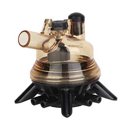 Milk Claw Cluster for 150CC Milking Machine, Replacement Milker Claw with Transparent Lid and Adjustable Air Valve, Cow Sheep Milking Accessory for Farm Use
