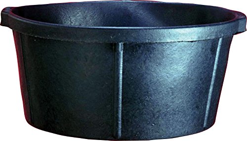 Fortex Rubber Utility Tubs for Dogs and Horses, 6-1/2-Inch