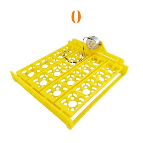 16 Plastic Egg Tray Incubator Automatic Turn Egg 76 Quail Eggs with Motor for Mini Brooder Incubator Pet Supply Replacement for OEM