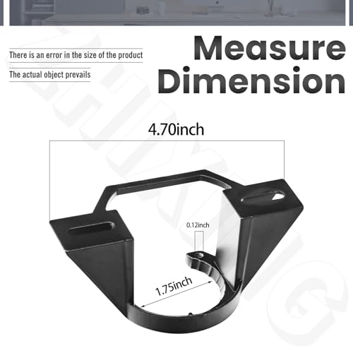 Ceiling Fan Mounting Bracket Mounting Kits Fan Components for Cathedral Canopy Living Room, 77059 Ceiling Fan Parts Black (Without Wire)