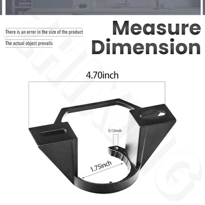 Ceiling Fan Mounting Bracket Mounting Kits Fan Components for Cathedral Canopy Living Room, 77059 Ceiling Fan Parts Black (Without Wire)