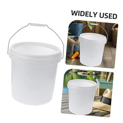 Food Grade Plastic Bucket with Lid Sealable Storage Container for Dry Liquid Products for Pet Food Livestock Feed and More