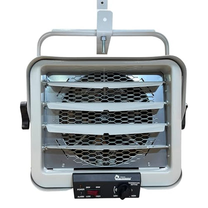Dr. Infrared Heater DR-966 240-Volt Hardwired Shop Garage Commercial Heater, 3000 Watt / 6000 Watt - size: 14.5 Inches