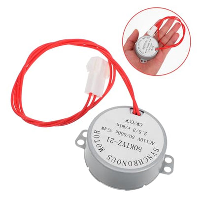 YARNOW Synchronous Egg Turner Motor for Incubators Small Electric Turntable Motor Replacement for Chicken Duck and Quail Eggs Practical Incubator Accessory