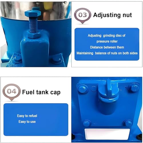 Animal Feed Pelletizer,Animal Pellet Feed Mill Grinder Maker Machine, Pellet Fodder Press for Farm Chicken Cow, for Farms and Feed Mills (4mm) - size: 4mm