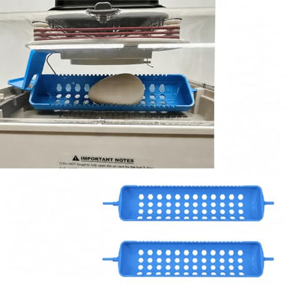 Extra Large Egg Basket for Maticoopx 30& Kufika 24 Incubator – Holds Large Turkey, Goose & Peafowl Eggs (Up to 2.5”), Replacement Tray Insert for Automatic Egg Turner (2 Blue Egg Baskets) - color: 2 blue egg baskets