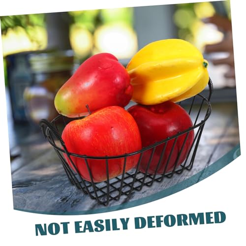 Metal Wire Fruit Basket Storage Baskets Iron Wire Fruit Basket Decorative