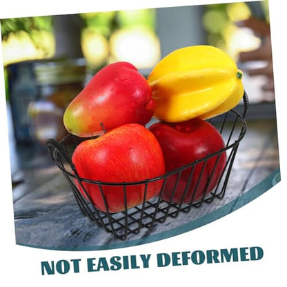 Metal Wire Fruit Basket Storage Baskets Iron Wire Fruit Basket Decorative