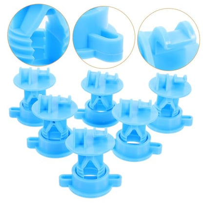 ORFOFE 10Pcs Electric Fence Insulators for Farm Use Durable Line Insulators for Cattle and Livestock Fencing Easy to Install High Strength Rainproof Design