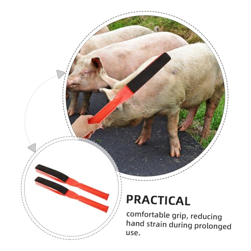 GALPADA 2pcs Livestock Handling Pig and Sheep Forcing Tool for Humane Sorting Lightweight Ergonomic Design for Efficient Animal Movement Management