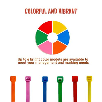 Vibrant 480Pcs Chick Chicken Leg Bands - Easily Identify Your Poultry with Colorful Leg Bands -Durable and Bright Colors Long-Lasting Visibility - Perfect for Chicken, Duck, and Goose Owners