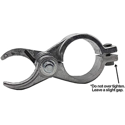 2-3/8" (2-1/2") x 1-3/8" Durable Chain Link Spring Loaded Gate Closer. - size: 2-3/8"X 1-3/8"