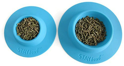 Tip-Proof Bowl for Guinea Pigs and Other Small Pets - Sky Blue - Large 3/4 Cup Size New - size: Large