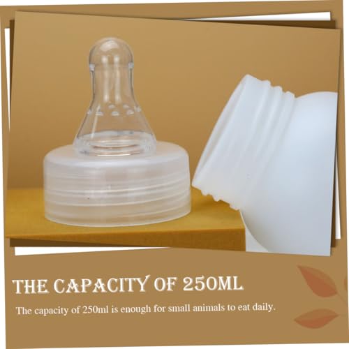 IMIKEYA 10pcs Piglet Feeding Bottle Small Sheep Milk Bottles Silicone Pacifier for Month Old Bulk