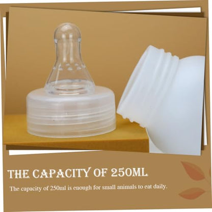 IMIKEYA 10pcs Piglet Feeding Bottle Small Sheep Milk Bottles Silicone Pacifier for Month Old Bulk
