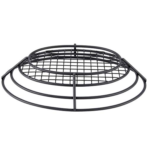 G.E.T. 4-38814 Black Oval Metal Wire Basket Iron Powder Coated Wire Baskets Collection - color: Black, size: 11" x 8", style: Modern