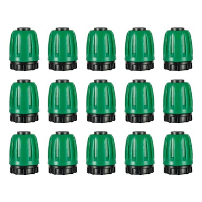 15 Pcs 1/2 Inch Irrigation Tubing End Plugs Drip Irrigation Fittings Drip Line Plugs End Cap for 1/2" irrigation tubing Drip Irrigation System Connection Parts - size: 1/2 inch Plug