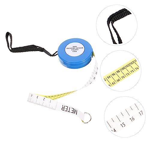 NUOBESTY Animal Weight Measuring Tape Portable Flexible Livestock Weight and Chest Circumference Tape Measure for Pig Cattle Goats Farm Supply Accurate Small