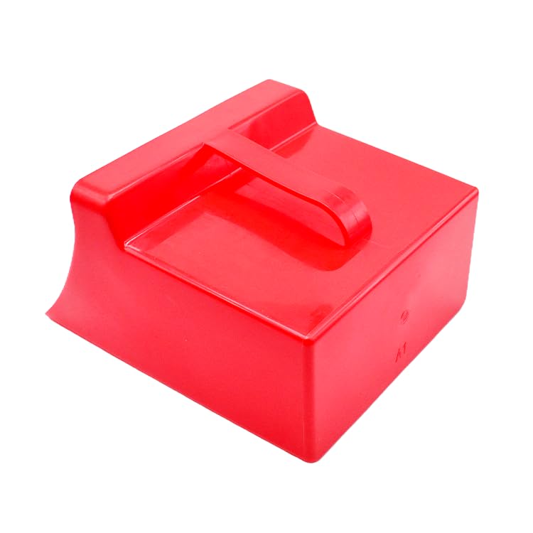 Jumbo Size Food Service Utility Ice Scoop Feed Scoop Shovel 128 Ounce (RUBY RED) for Restaurant Bar Ingredient Grain Pet Animal Dry Food - color: Ruby Red