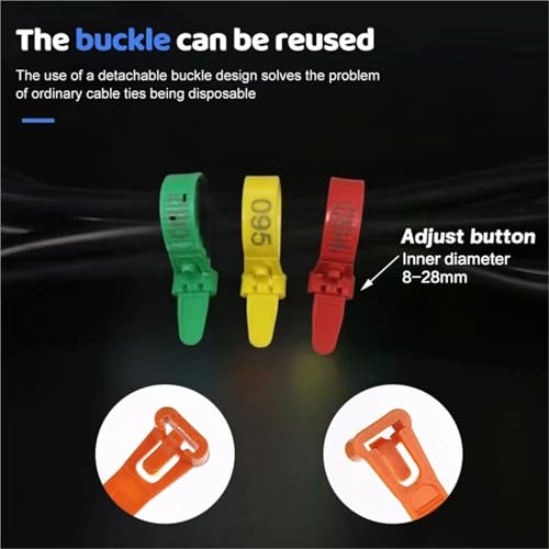 Adjustable Chicken Leg Bands 500Pcs Adjustable Chicken Leg Bands, 5-Color Reusable Poultry Marking Rings for Flock Tracking & Management, Durable(Yellow) - color: Yellow