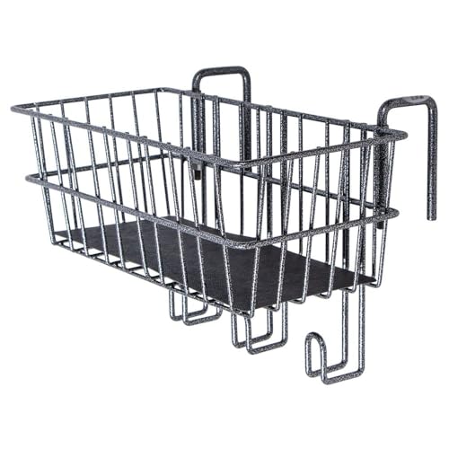 EASY-UP Pro Series Stall Basket & Tack Rack | Convenient Organizational Solution for Equestrian Equipment | Ideal for Show & Home, Holds Essential Horse Items