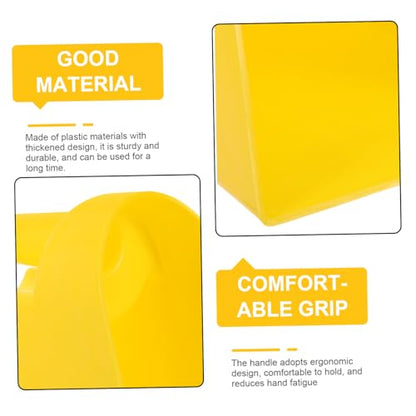 Abaodam Heavy Duty Feed Scoop Shovel for Livestock Large Plastic Shovel for Poultry and Animal Feeding Sturdy and Thickened Handheld Farm Tool