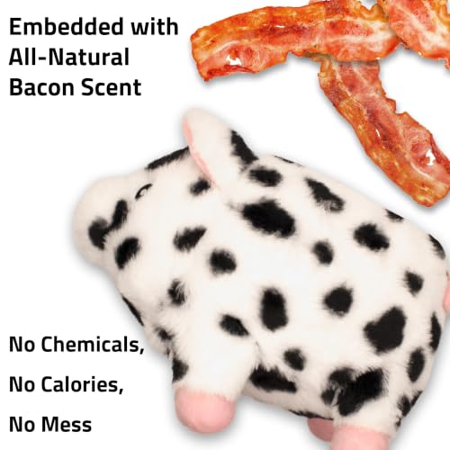 Playology Dog Toys | Plush Pig Stuffed Animal | Pork Sausage Scented Jumbo Toy | Plush Chew Toy for Large Dogs - size: Large, style: Pig
