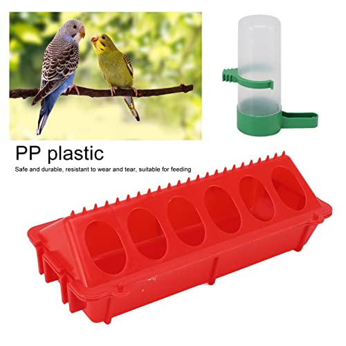 2Set Chick Water Feeder, Flip Top Chicken Feeder, Automatic Dish Dispenser for Baby Chick, Duck and Quail (L Waterer 140ML) - size: L Waterer 140ML