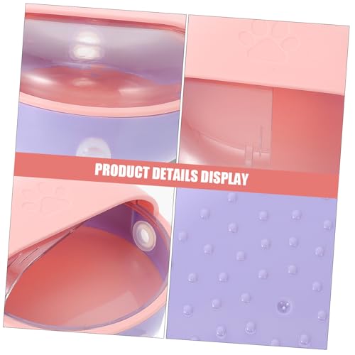FRCOLOR Puppy Nipple Feeder Bowl Multi Spout Pet Feeder for Kittens and Puppies Compact Design for Easy Carrying and Cleaning for Small Pets