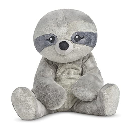 HUGIMALS Sam the Sloth 20 Inch 4.5 lb Heavy Cute Sensory Weighted Comfort Plush | Large Unscented Washable Self Care Calming Stuffed Animal for Kids, Teens and Adults - color: Sam the Sloth