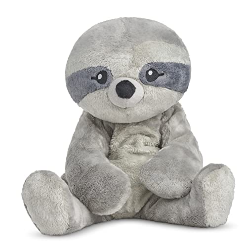 HUGIMALS Sam the Sloth 20 Inch 4.5 lb Heavy Cute Sensory Weighted Comfort Plush | Large Unscented Washable Self Care Calming Stuffed Animal for Kids, Teens and Adults - color: Sam the Sloth