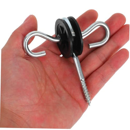 Insulator Fence Gate Hardware Electric Fence Screw-in Gate Handle 4 Pack