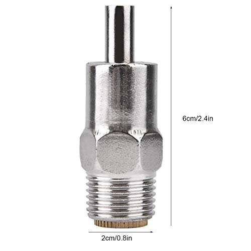 5PCS Automatic Pig Nipple Water Drinker, Stainless Steel Copper hat Straw Type Waterer Feeder for Livestock Cows Cattles Horses Pigs Piglets Sheep Goats
