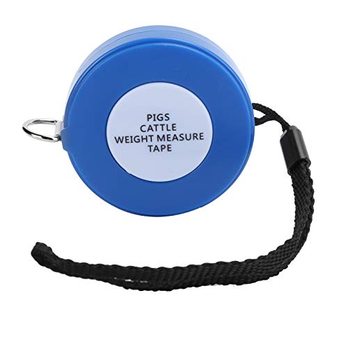 2.5m Cattle Pig Body Weight Tape Measure, Measure Goats and Dairy Cows Height Weight Measuring Tape with Tear Proof Design, Farm Equipment for Goats Cattle Animal Livestock