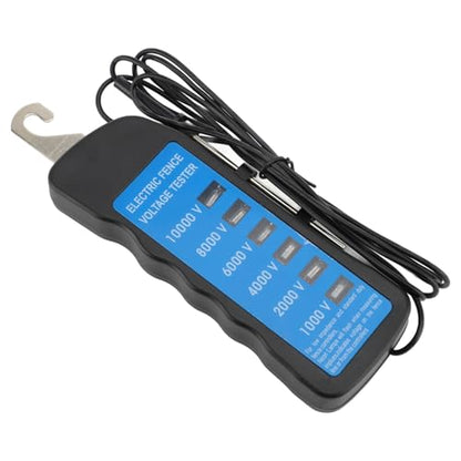 Pilipane Electric Fence Voltage Tester Digital Handheld Fault Finder Locator Checker Voltmeter Livestock Equipment for Farmers Ranchers ABS Material