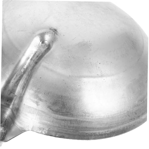 Toyvian Heavy Duty Iron Ladle for Feeding Watering Portable Water Scoop for Livestock Horses Farmers Ergonomic Handle for Easy Use Multipurpose Tasks